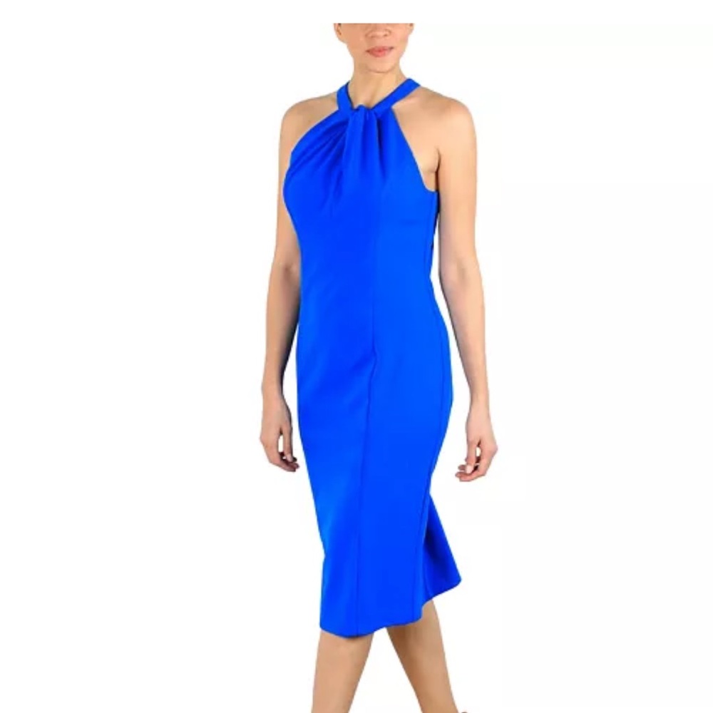 NWT Julia Jordan Halter Sheath Dress